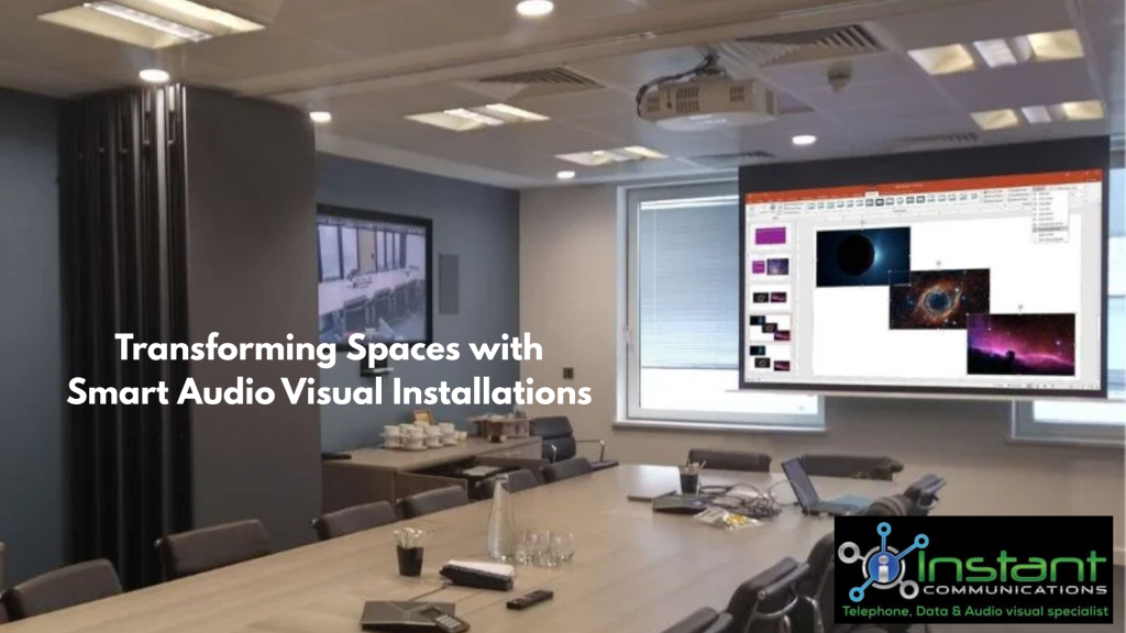 2. Transforming Spaces with Smart Audio Visual Installations
